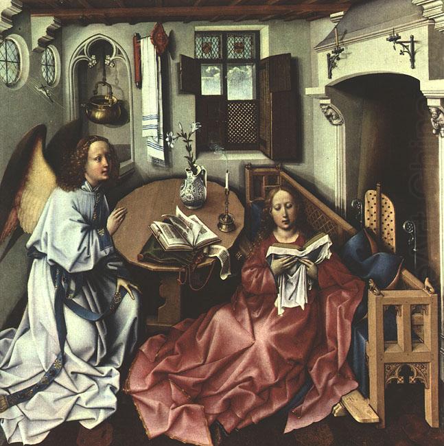 The Annunciation, Robert Campin